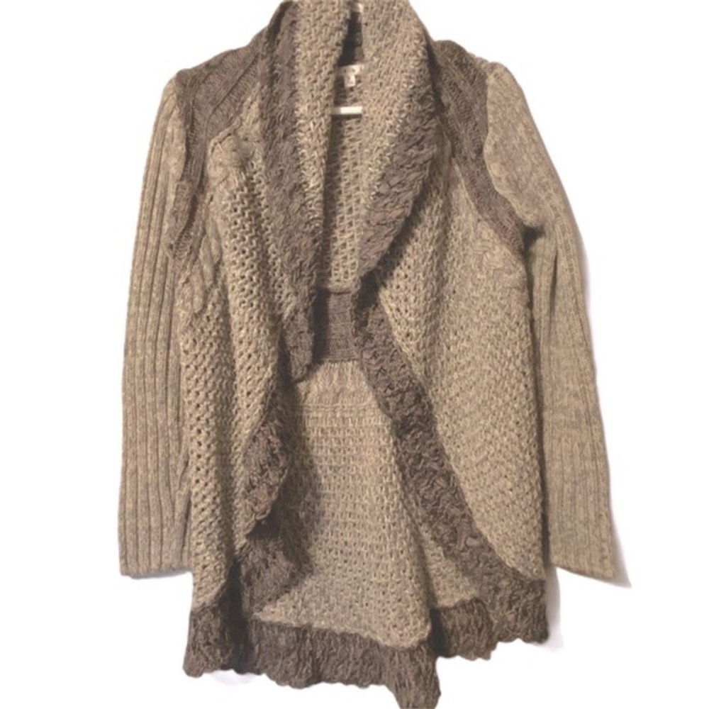 CAbi Shadow Circle Cardigan Sweater size small - Picture 2 of 14